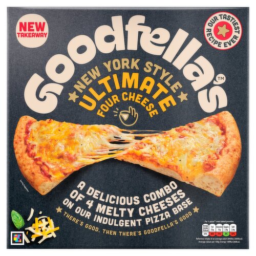 Goodfella's New York Style Ultimate Four Cheese Pizza 534g