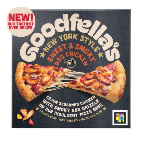 Goodfella's New York Style Sweet & Smokey BBQ Chicken Pizza 570g