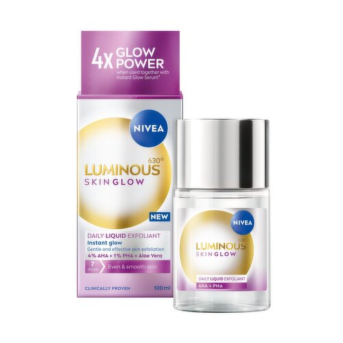 NIVEA Luminous 630 Skin Glow Daily Liquid Exfoliant 100ml