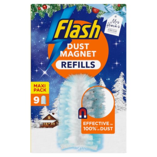Flash Dust Magnet Duster Mrs Hinch's Alpine Escape Refills 9x