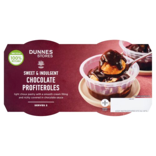 Dunnes Stores Sweet & Indulgent Chocolate Profiteroles 2x 90g (180g)