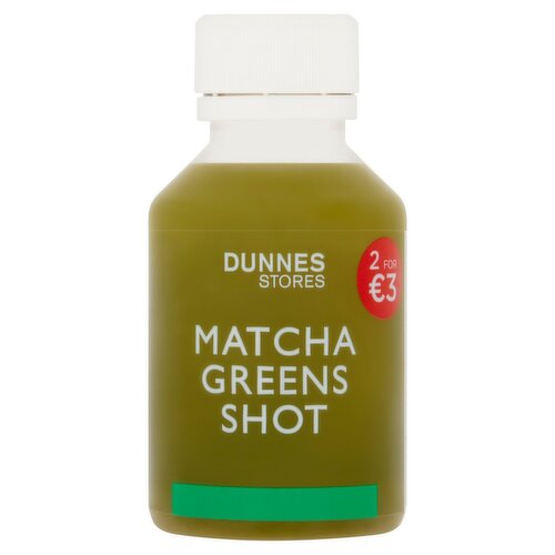 Dunnes Stores Matcha Greens Shot 100ml