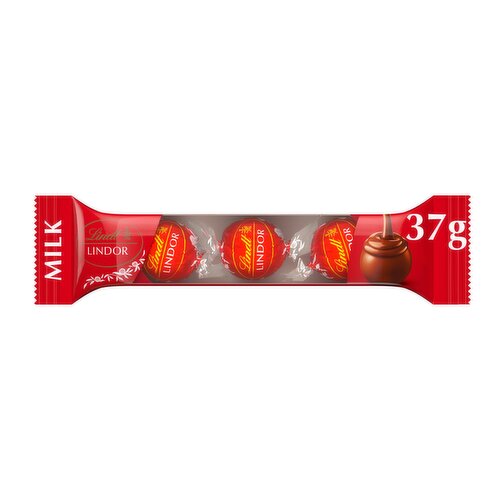 Lindt Lindor Milk Chocolate Trio Pack 37g
