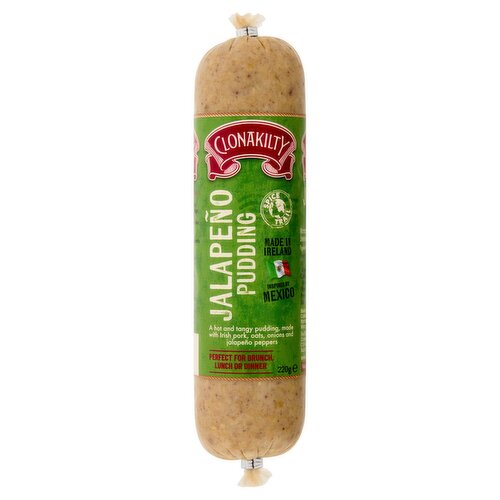 Clonakilty Jalapeño Pudding 220g