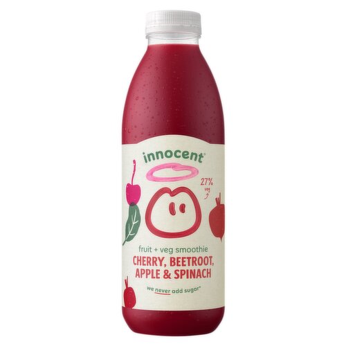 Innocent Cherry, Beetroot, Apple & Spinach Fruit + Veg Smoothie 750ml