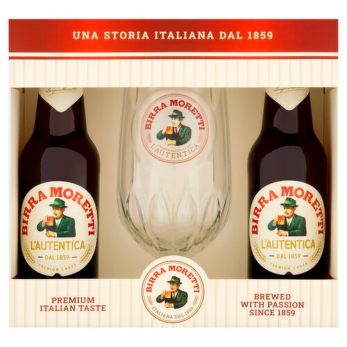 Birra Moretti Gift Set
