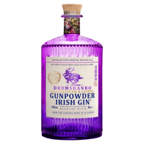 Drumshanbo Gunpowder Irish Gin FIG & LAUREL 70cl