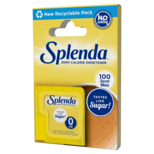 Splenda Zero Calorie Sweetener - 100 Sweet Minis 1.5g