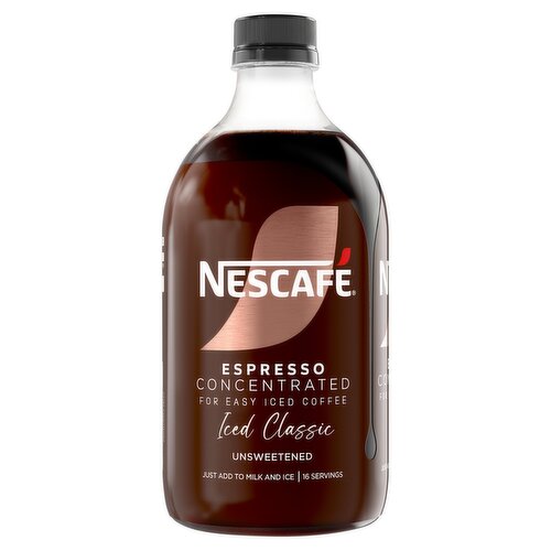 Nescafe Iced Coffee Espresso Concentrated Unsweetened 500ml