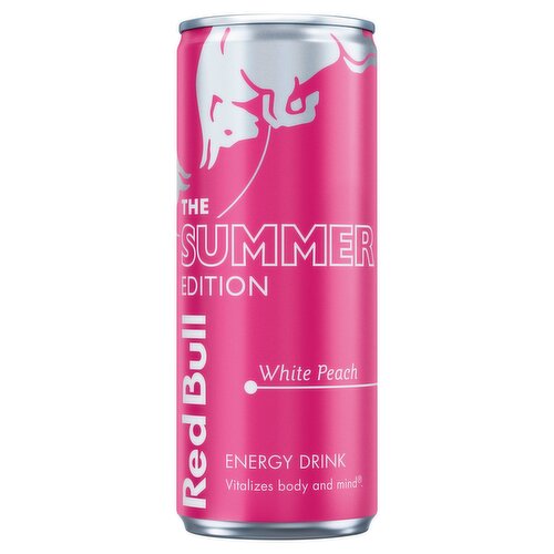 Red Bull The Summer Edition White Peach Energy Drink 250ml