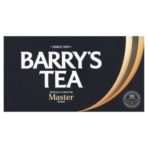 Barry's Tea Master Blend 160 Tea Bags 500g