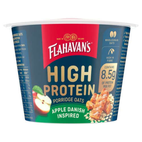 Flahavan's High Protein Apple Danish Inspired Porridge Oats 45g