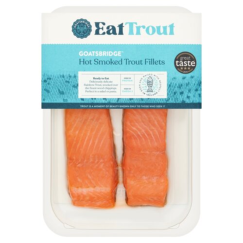 Goatsbridge Eat Trout Hot Smoked Trout Fillets 170g