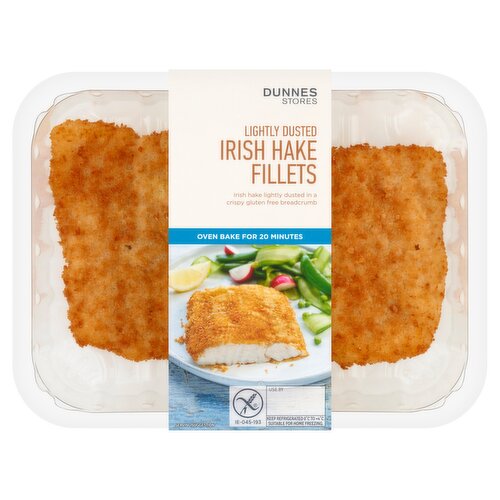 Dunnes Stores Lightly Dusted Irish Hake Fillets 350g