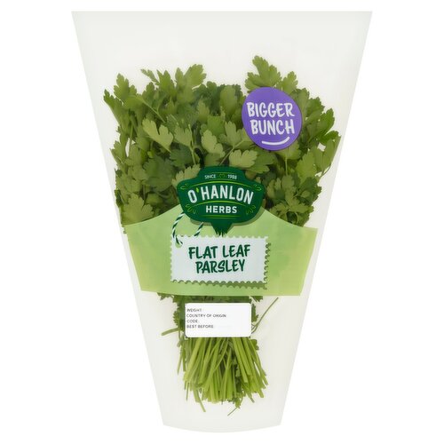 O'Hanlon Herbs Flat Leaf Parsley 100g