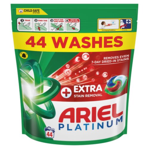 Ariel Platinum PODS®, Washing Capsules 44