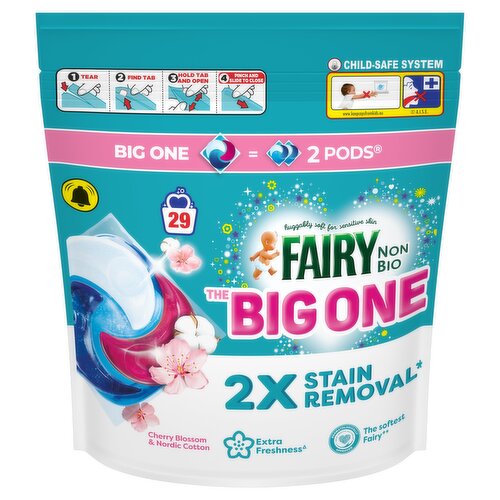 Fairy Non Bio The Big One PODS, 29 Washes