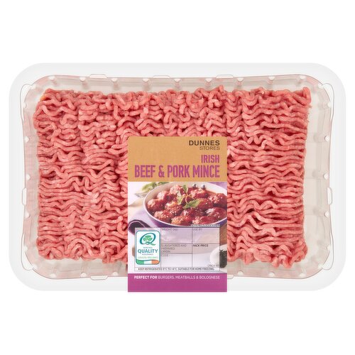 Dunnes Stores Irish Beef & Pork Mince 0.750kg