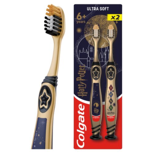 Colgate Harry Potter Kids 6+ Years Manual Toothbrush x2