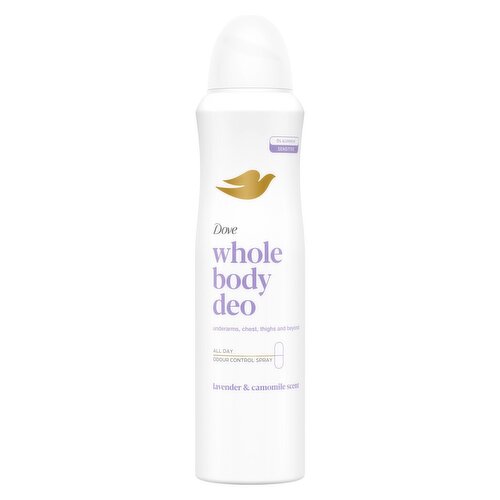 Dove Lavender & Camomile Whole Body Deodorant Spray 150 ml