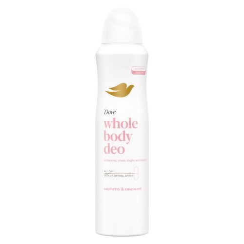 Dove Raspberry & Rose Whole Body Deodorant Spray 150 ml