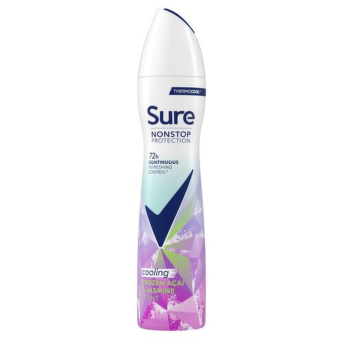 Sure Women Nonstop Protection Frozen Açaí & Jasmine Anti-Perspirant Aerosol 250 ml