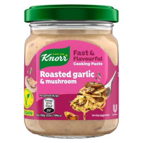Knorr Roasted Garlic & Mushroom Cooking Paste 165 g