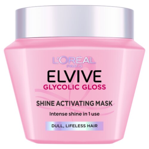 L'Oreal Paris Elvive Glycolic Gloss Shine Activating Mask for Dull Hair 300ml