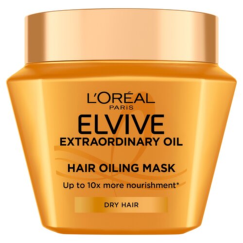 L'Oréal Paris Elvive Extraordinary Oil Hair Oiling Mask, For Very Dry Hair, 300ml