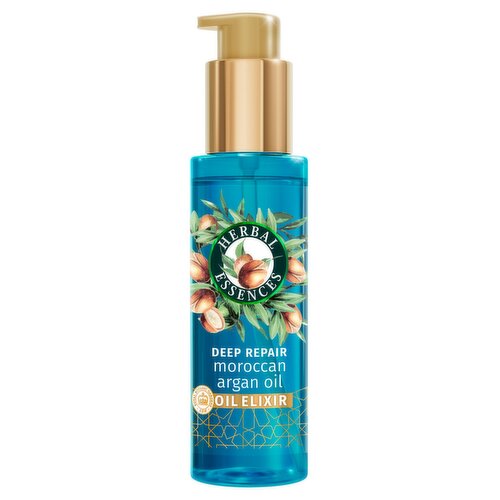 Herbal Essences Deep Repair Moroccan Argan Oil Elixir 95ml for Smooth and Shiny Hair