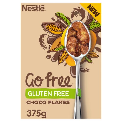 Nestlé Go Free Gluten Free Chocolate Cornflakes Breakfast Cereal 375g