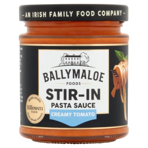 Ballymaloe Foods Stir-In Pasta Sauce Creamy Tomato 180g