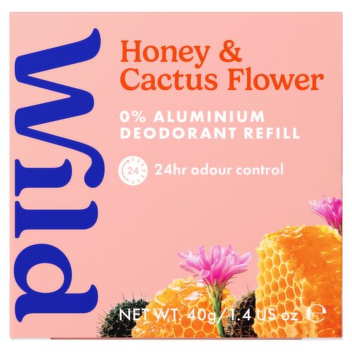 Wild Honey & Cactus Flower Deodorant Refill 40g