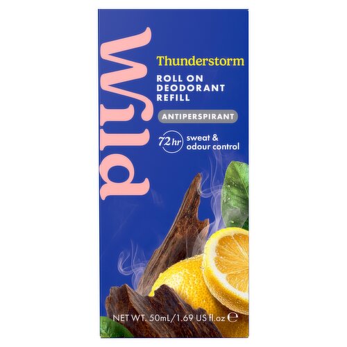 Wild Thunderstorm Roll on Deodorant Refill 50ml