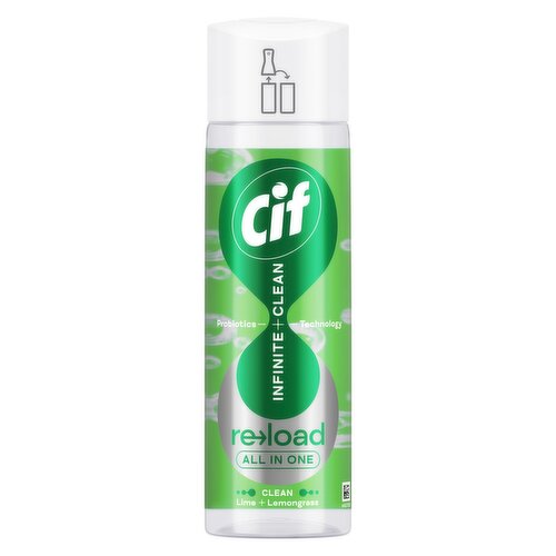 Cif Infinite Clean Lime & Lemongrass All in One Cleaner Reload 280 ml