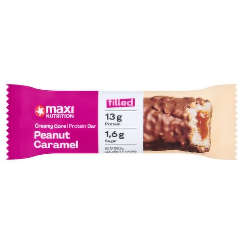 Maxi Nutrition Creamy Core Peanut Caramel Protein Bar 45g