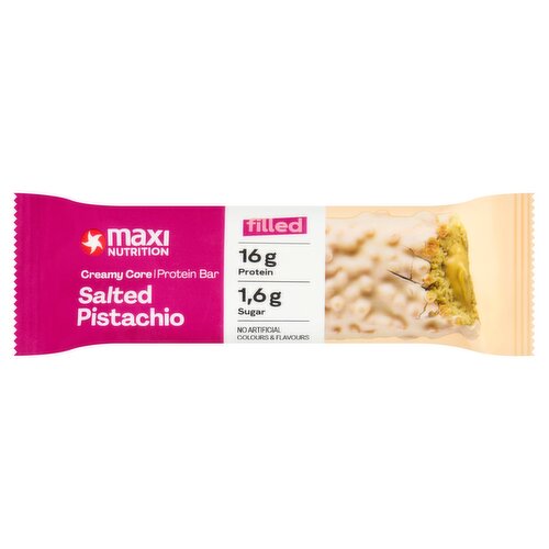 Maxi Nutrition Creamy Core Salted Pistachio Protein Bar 45g