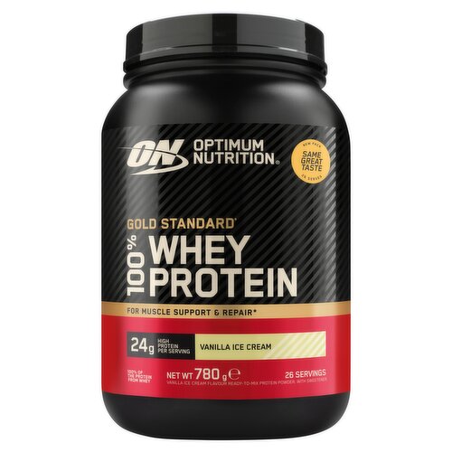 Optimum Nutrition Gold Standard 100% Whey Protein Vanilla Ice Cream 780g