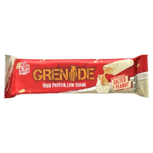 Grenade White Chocolate Salted Peanut Flavour Protein Bar