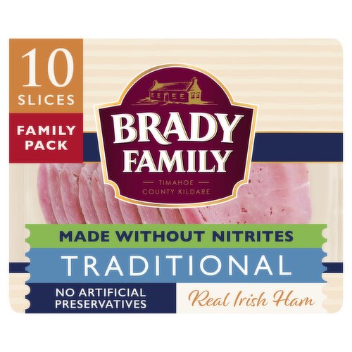 Brady Family 10 Traditional Slices 120g