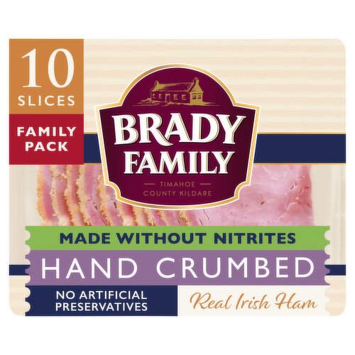 Brady Family 10 Hand Crumbed Slices 120g
