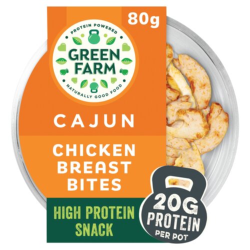 Green Farm Cajun Chicken Breast Bites 80g