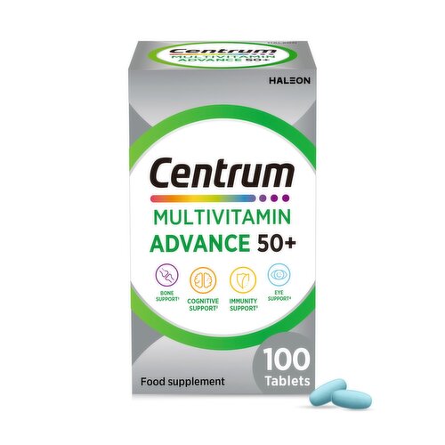 Centrum Advance 50+ Multivitamins & Vitamin Tablets, 100s