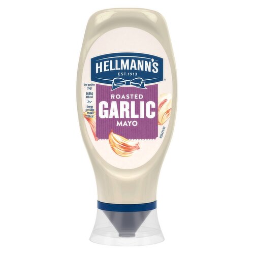 Hellmann's Roasted Garlic Mayonnaise 430ml