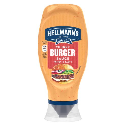 Hellmann's Chunky Burger Sauce 430 ml