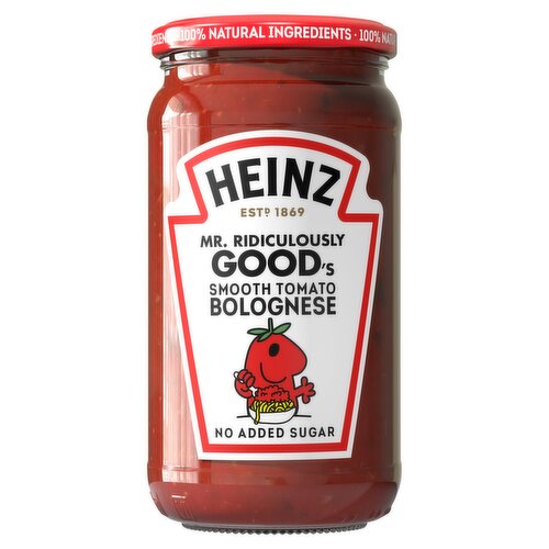Heinz Mr. Ridiculously Good's Smooth Tomato Bolognese 490g
