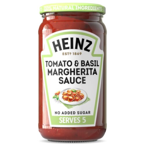Heinz Tomato & Basil Margherita Pasta Sauce 490g