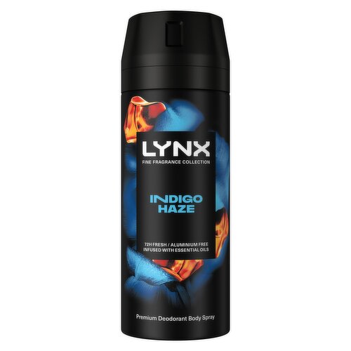 Lynx Fine Fragrance Collection Indigo Haze Premium Body Spray 150 ml