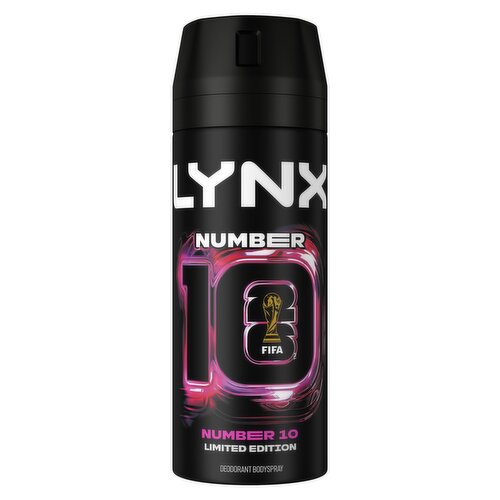 Lynx Limited Edition FIFA Number 10 Aerosol Body Spray 150 ml