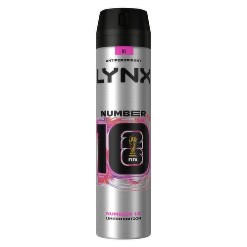 Lynx Limited Edition FIFA Number 10 Anti-Perspirant Aerosol 250 ml